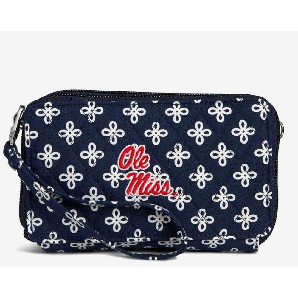 NWT Vera Bradley Collegiate RFID All in One Crossbody Bag - Ole Miss